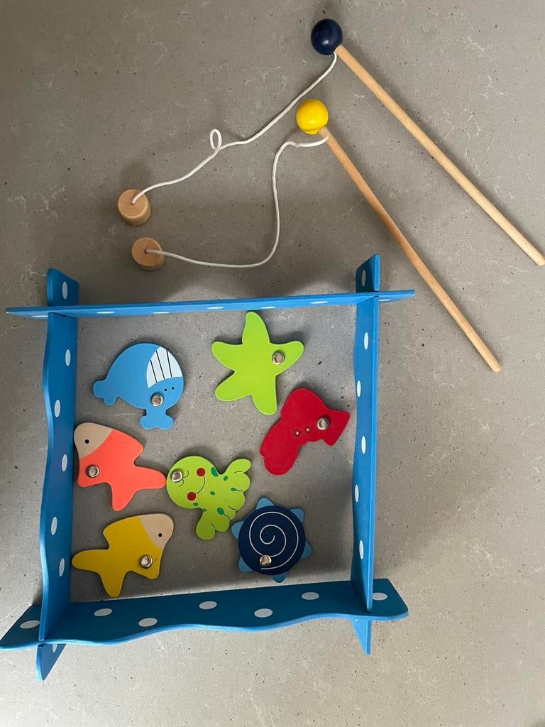 Vissen spel met magneten, Ophalen of Verzenden, Zo goed als nieuw