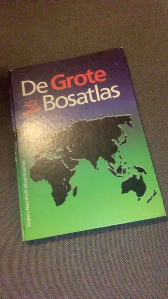 De Grote Bosatlas 50e editie 1994, Boeken, Ophalen, Bosatlas, 2000 tot heden, Zo goed als nieuw