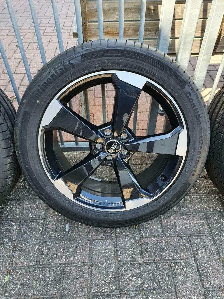 Audi Q5 SQ5 20 inch Audi Sport rotor velgen origineel, Gebruikt, 255 mm, Banden en Velgen, Ophalen of Verzenden