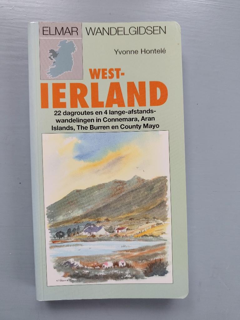 Wandelgids West-Ierland - Yvonne Hontelé, Boeken, Reisgidsen, Gelezen, Reisgids of -boek, Europa, Overige merken, Ophalen of Verzenden