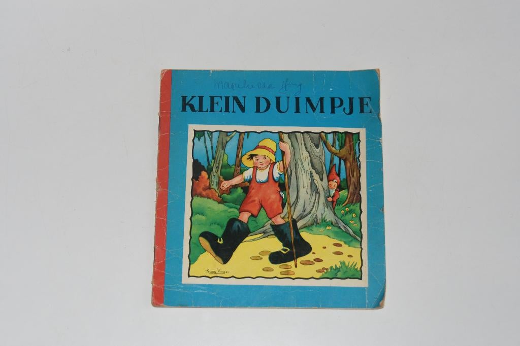 Sprookjes boek Klein Duimpje Truus Vinger 1964, Boeken, Verzenden, Gelezen