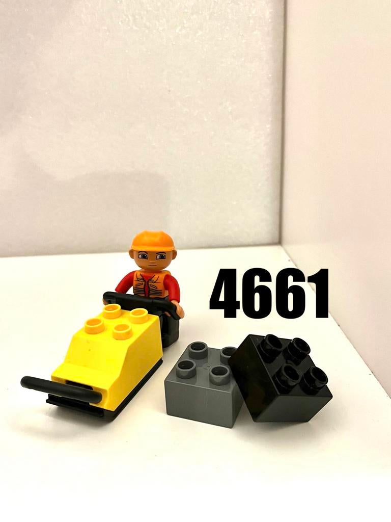 Lego DUPLO 4661 - Stratenmaker, Kinderen en Baby's, Speelgoed | Duplo en Lego, Gebruikt, Duplo, Ophalen of Verzenden