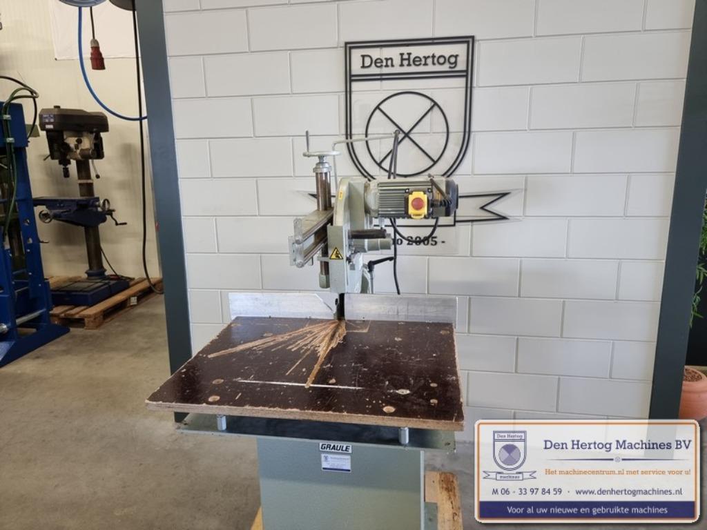--Gezocht-- Graule ZS 170N 3kW 400V afkortzaag Germany, Gebruikt, Graule ZS 170N, 70 mm of meer, Ophalen of Verzenden