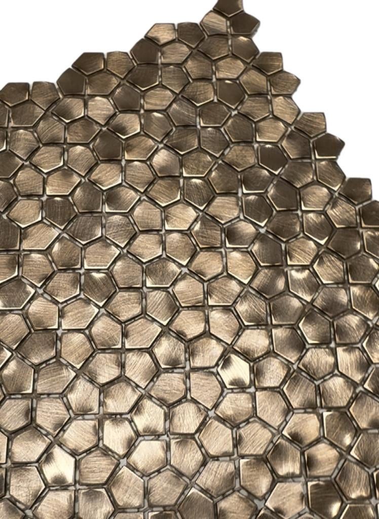 mozaiëk crazy pattern gold 300x300x4mm voorraad, Overige materialen, Wandtegels, Nieuw, Ophalen of Verzenden