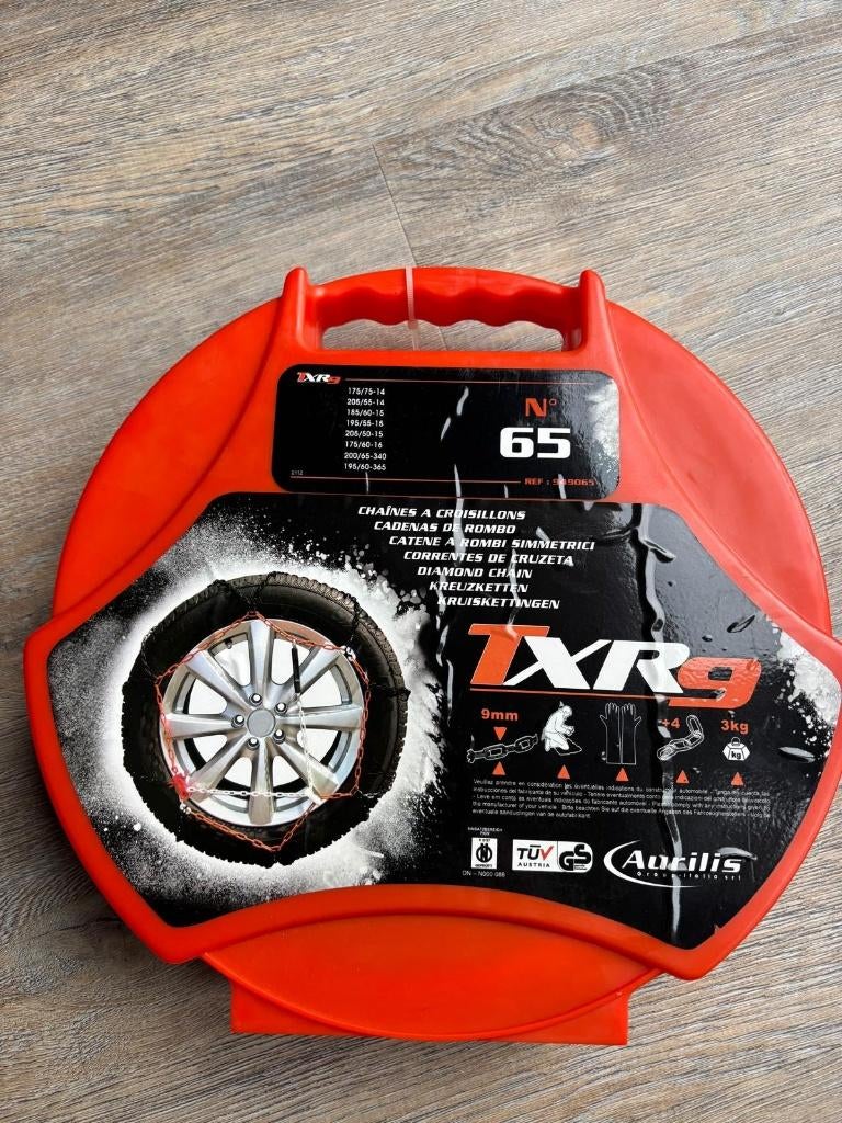 sneeuwkettingen TXR9 nr 65 Aurilis, Auto diversen, Sneeuwkettingen, Ophalen, Nieuw