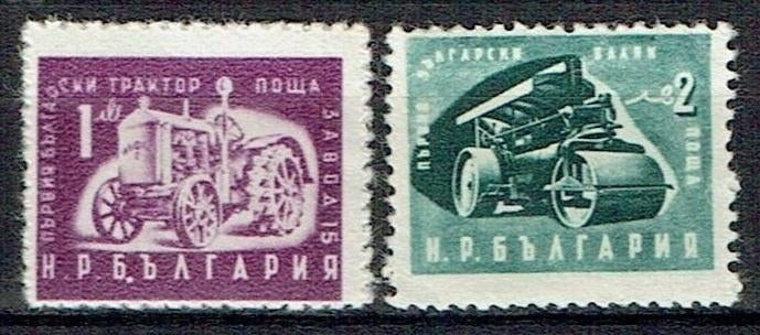 Bulgarije 1929 Tractor Wals wegenbouw, Verzenden, Postfris, Overige thema's