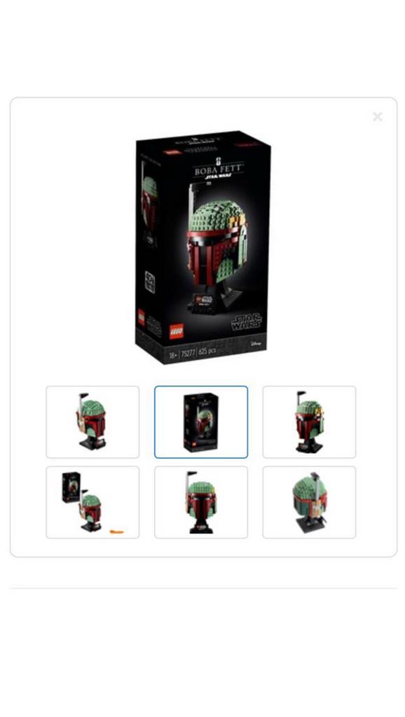 LEGO Star Wars Boba Fett Helm 75277 - Nieuw & Ongeopend!, Ophalen of Verzenden, Nieuw, Complete set, Lego