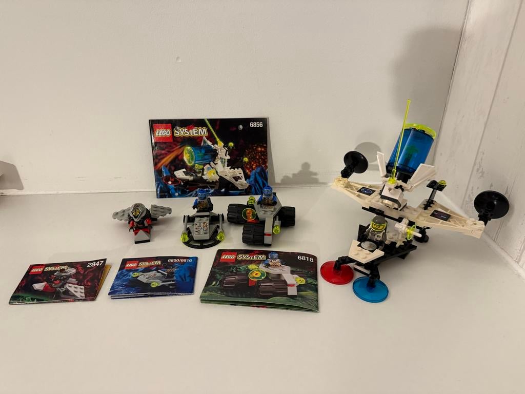 Lego System Sets 2847, 6816, 6818 & 6856 Compleet, Ophalen of Verzenden, Zo goed als nieuw, Complete set, Lego