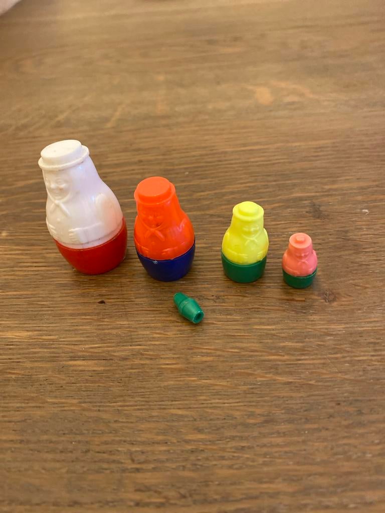 Vintage plastic matroeska, Ophalen of Verzenden