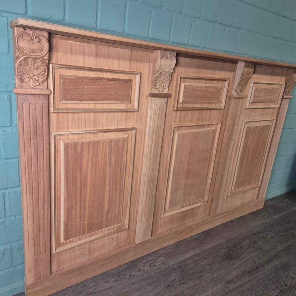 27747 Lambrisering Wandpanelen Mahonie, Doe-het-zelf en Verbouw, Platen en Panelen, Ophalen of Verzenden, Nieuw, Overige materialen