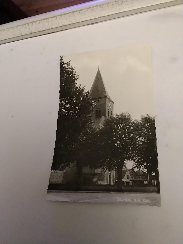 ZELHEM.  N. H. KERK, Verzamelen, Ansichtkaarten | Nederland, Ophalen of Verzenden, 1960 tot 1980, Zuid-Holland