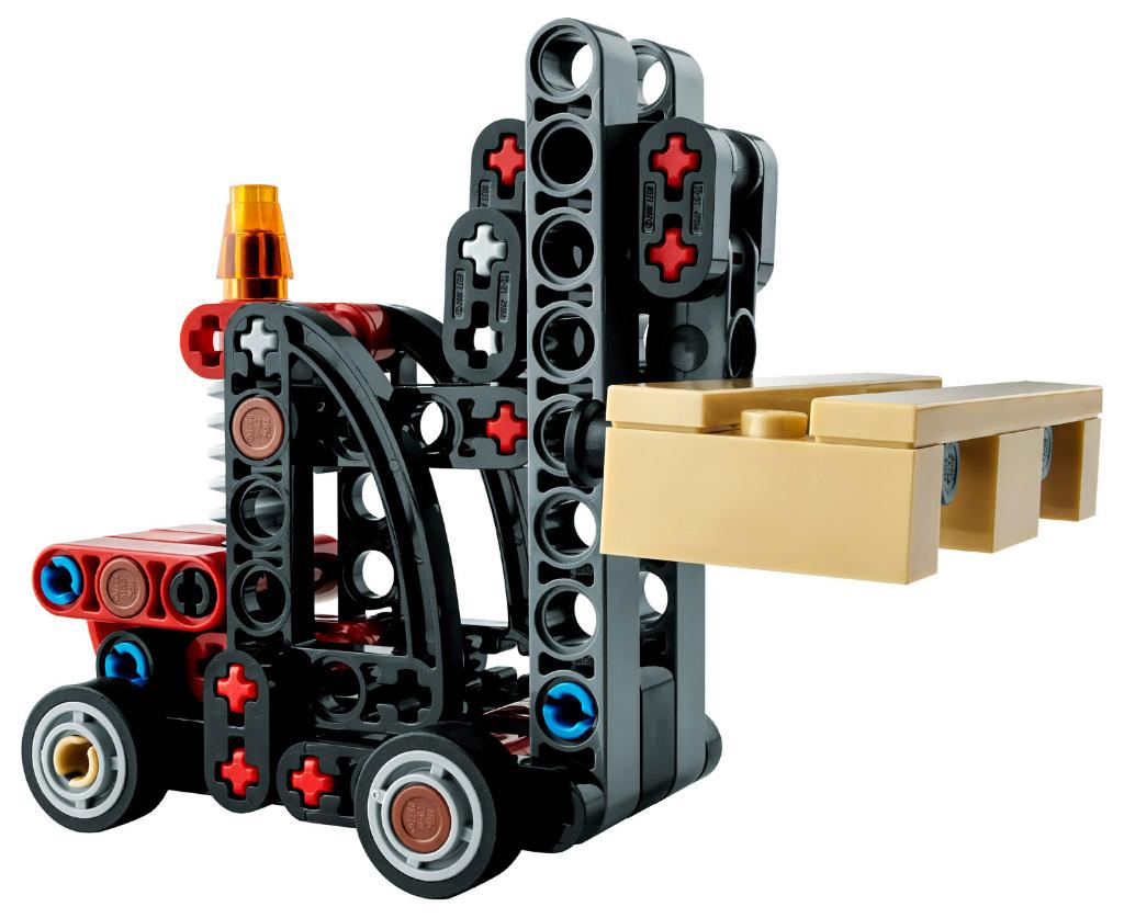 LEGO 30655 Technic VorkHeftruck met Pallet PolyBag 78dlg, Ophalen of Verzenden, Nieuw, Complete set, Lego