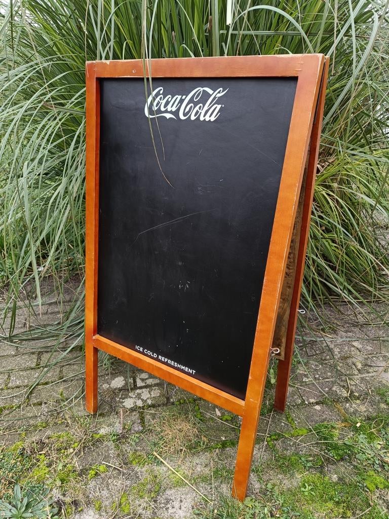 Coca - Cola krijtbord - Horeca blikvanger., Ophalen, Gebruikt, Reclamebord