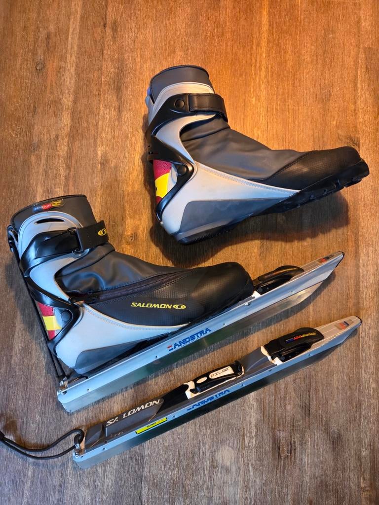 Salomon + Zandstra free skate maat 42.5 ( valt als 41.5), Sport en Fitness, Schaatsen, Ophalen of Verzenden, Gebruikt, Noren, Zandstra