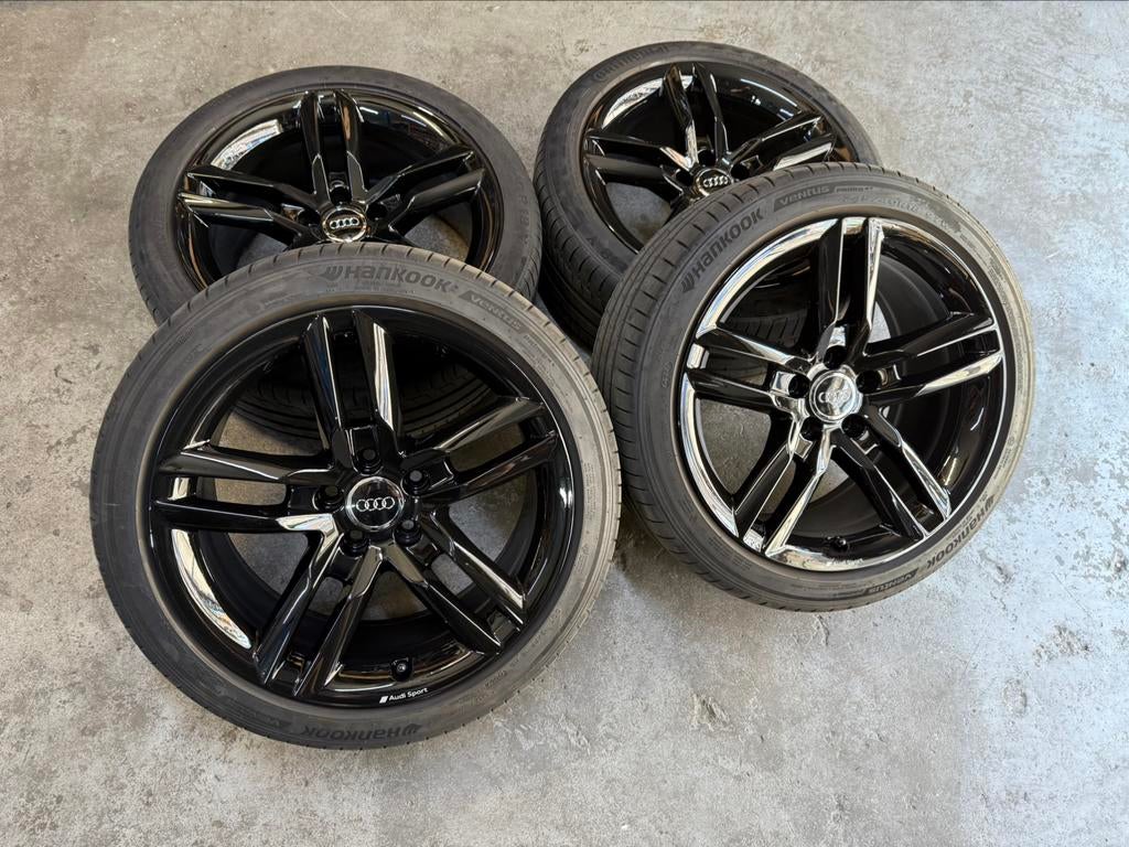 ✅ 18 Inch 5x112 Audi Sport Performance Velgen A5 A6 A7 RS, Ophalen, 18 inch, Banden en Velgen, Personenwagen