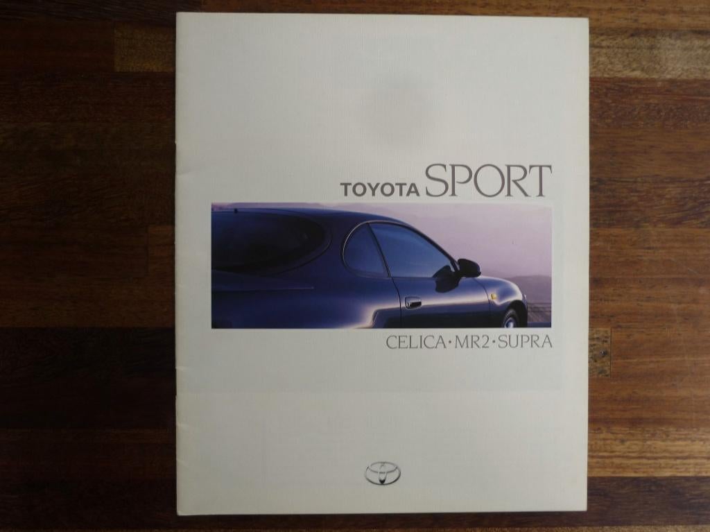 Toyota Sport Celica/MR2/Supra (1990), Ophalen of Verzenden, Zo goed als nieuw, Toyota