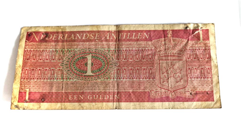 2 bankbiljetten nederlandse antillen, Ophalen of Verzenden, Zuid-Amerika, Los biljet
