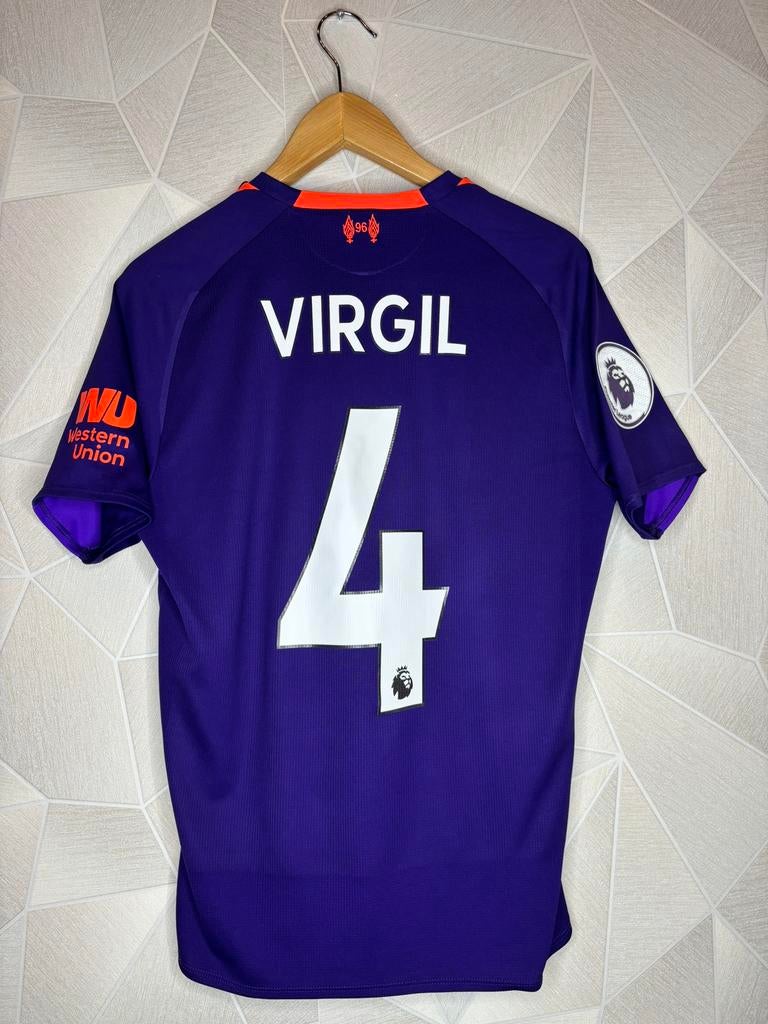 Liverpool Uit 2018/2019 Virgil, Maat S, Ophalen of Verzenden, Zo goed als nieuw, Shirt