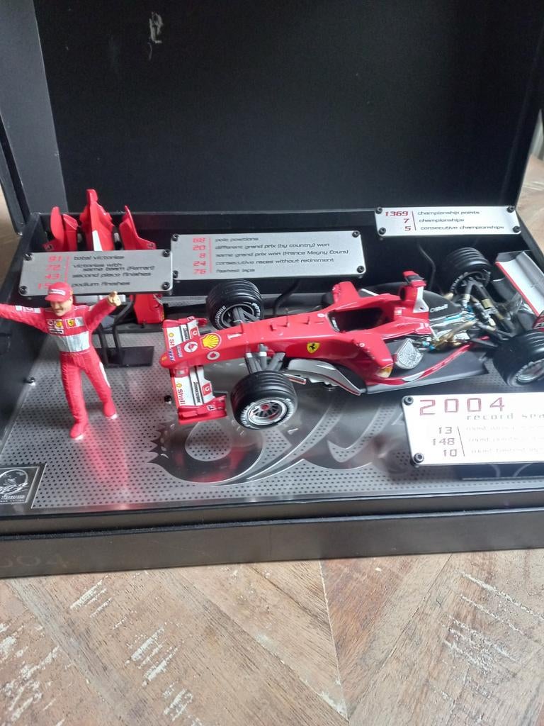 Michael Schumacher alltime career, Hobby en Vrije tijd, Modelauto's | 1:18, Ophalen of Verzenden, MiniChamps