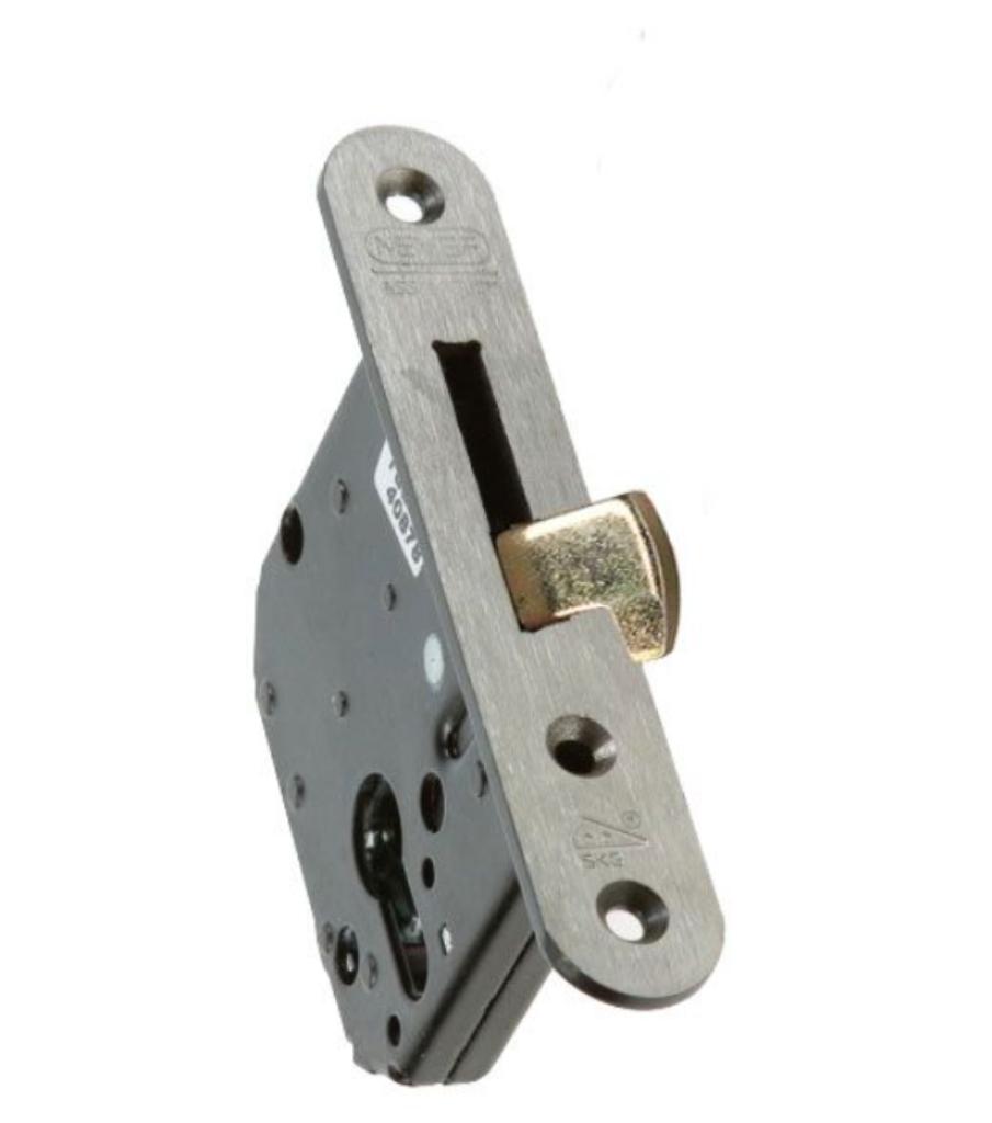 Nemef 4208/27 Bijzetslot SKG2 doornmaat 50 mm, Ophalen, Nieuw, IJzer, Slot