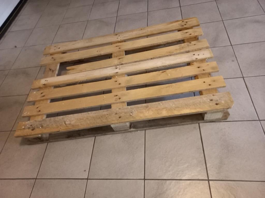 houten pallet, Ophalen, Gebruikt, 50 mm of meer, Minder dan 200 cm