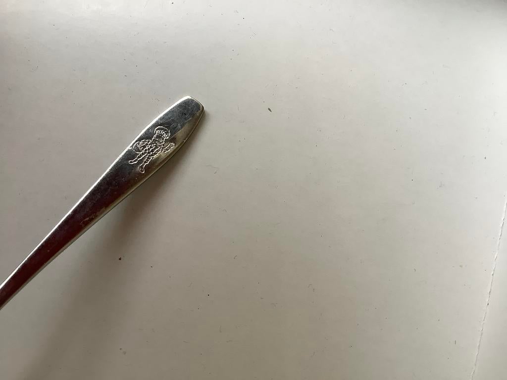 FLIPJE lepel, Betuwe extra…onwijs lekker. Jamlepel, MOOI., Ophalen of Verzenden, Gebruikt, Gebruiksvoorwerp