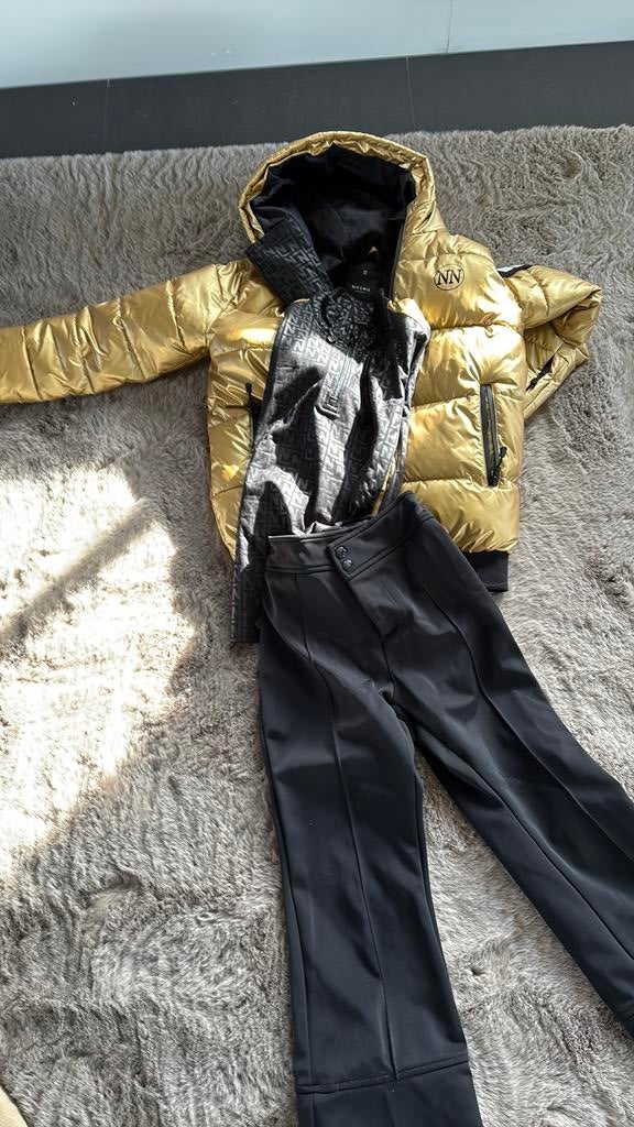ski kleding nik en nik meisje maat 164, Kinderen en Baby's, Kinderkleding | Maat 164, Ophalen of Verzenden, Zo goed als nieuw