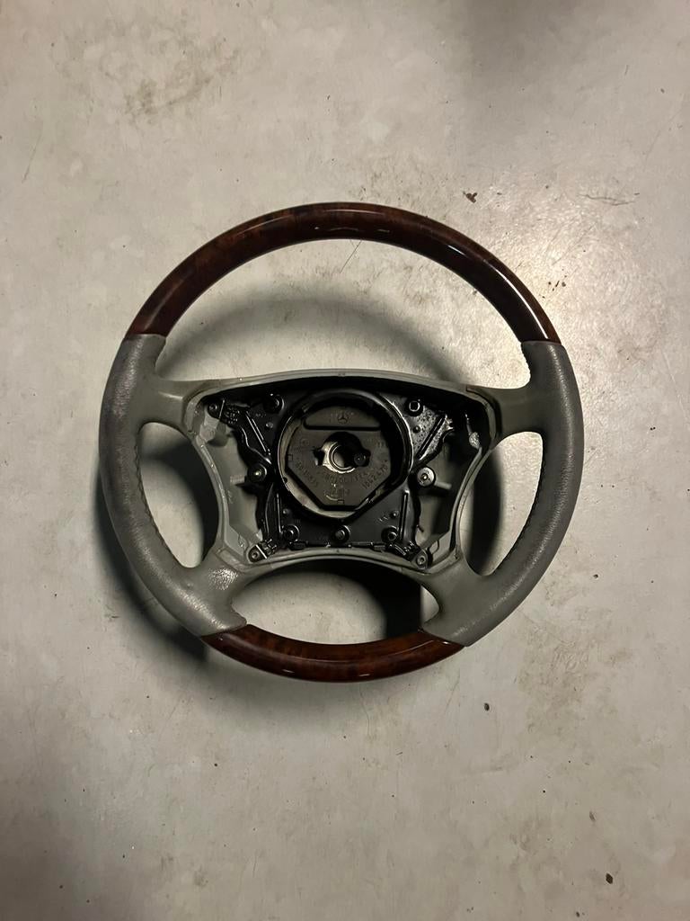 Stuur mercedes s w220 met houtinleg, Ophalen of Verzenden, Gebruikt, Mercedes-Benz