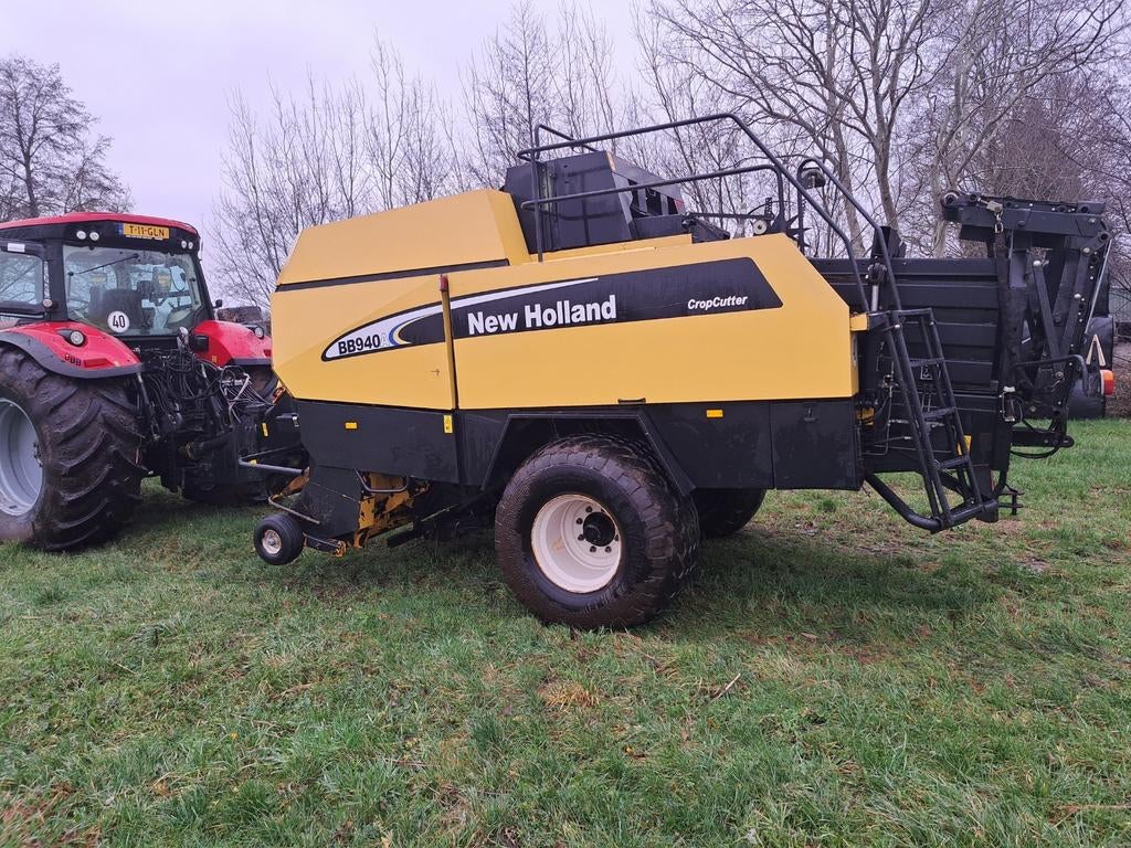 Balenpers New Holland, Ophalen, Veehouderij, Oogstmachine
