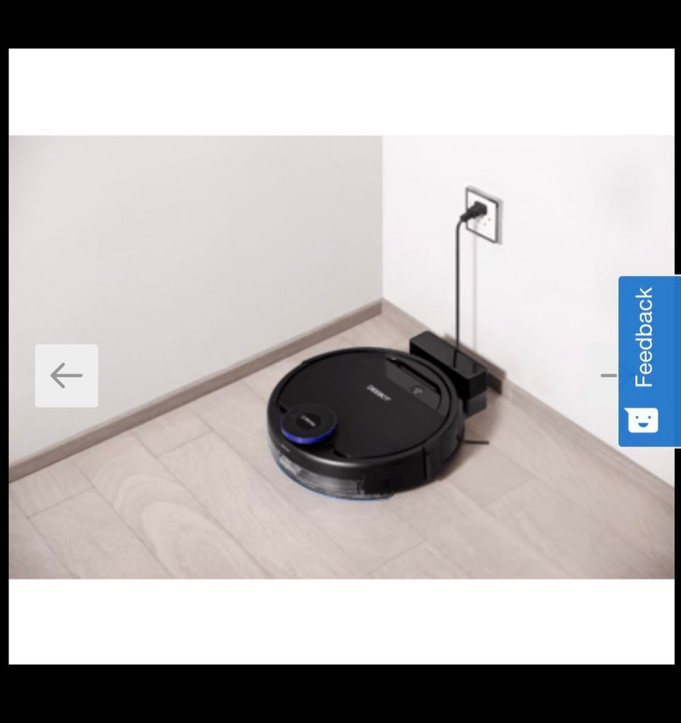 ZGAN! Robot stofzuiger ecovacs deebot ozmo 930 €299,99, Ophalen of Verzenden, Zo goed als nieuw