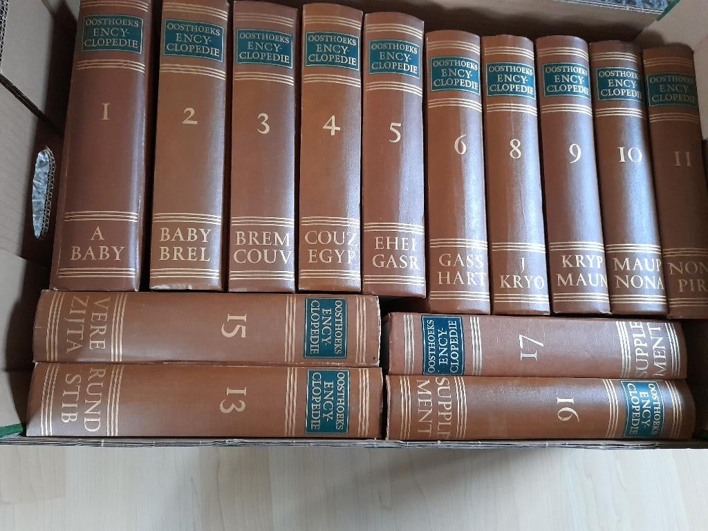 OOSTHOEKS ENCYCLOPEDIE 6E DRUK Diverse delen, Ophalen of Verzenden, Gelezen