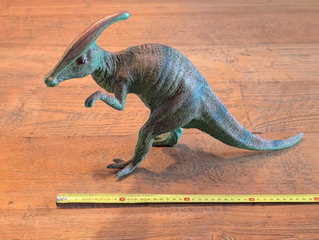 Parasaurolophus Dinosaur Model - 45cm, Ophalen of Verzenden, Gebruikt