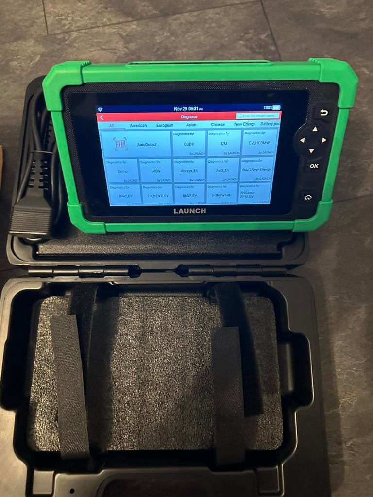 Launch diagnose electrische voertuigen, Auto diversen, Autogereedschap, Zo goed als nieuw, Ophalen of Verzenden