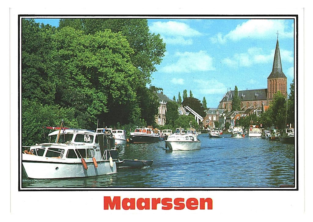 39616 Maarssen Utr Nette oude kaart Onbeschreven, Ophalen of Verzenden, 1960 tot 1980, Ongelopen, Utrecht
