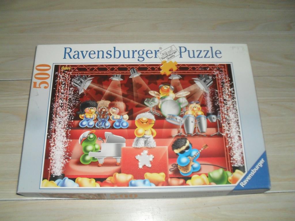 Gelini puzzle 500 stukjes, Ophalen, 500 t/m 1500 stukjes, Zo goed als nieuw, Legpuzzel