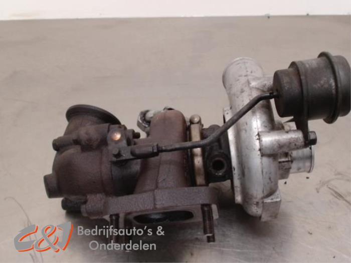 Turbo van een Fiat Ducato