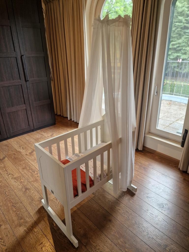 Lief! Wieg met hemel, standaard en aerosleep, Kinderen en Baby's, Babywiegjes en Ledikanten, Zo goed als nieuw, Wieg, Ophalen