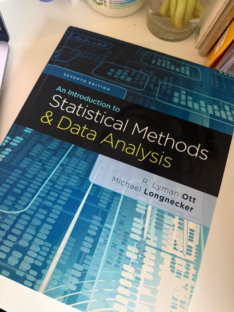 Statistical methods and data analysis, Boeken, Ophalen of Verzenden, Zo goed als nieuw, Programmeertaal of Theorie