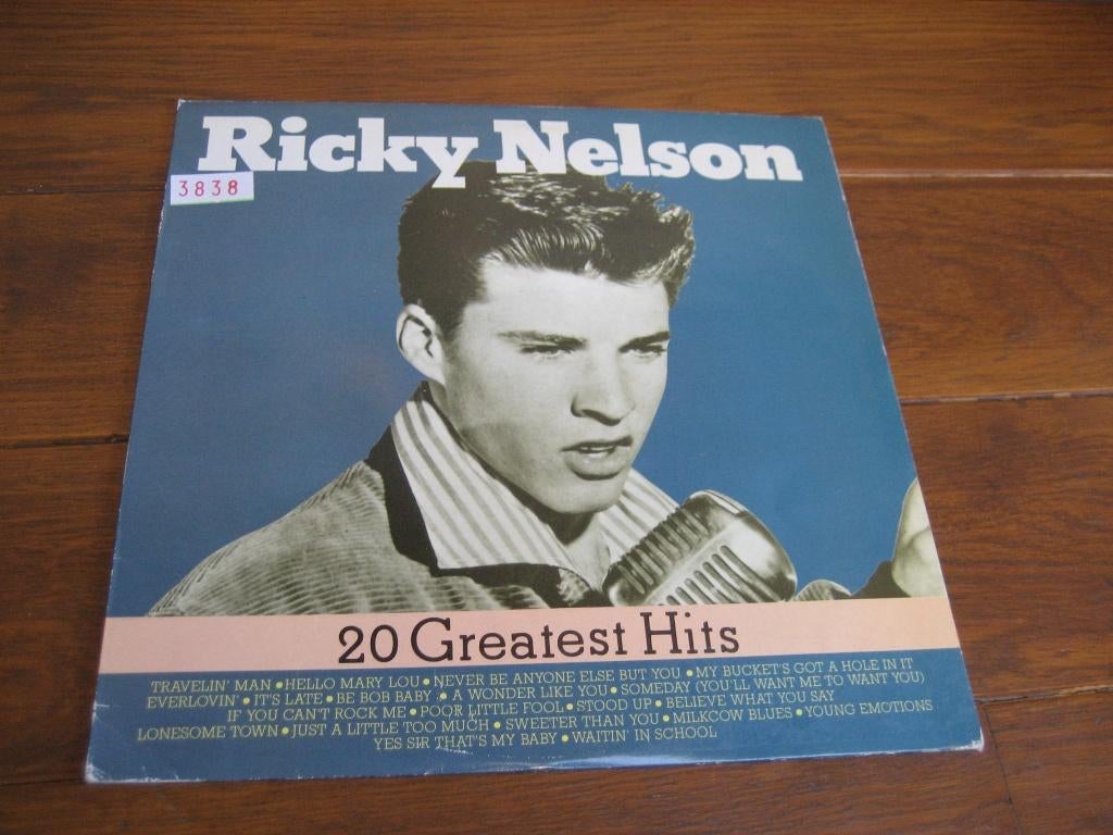 ricky nelson, Ophalen of Verzenden, Zo goed als nieuw, 12 inch
