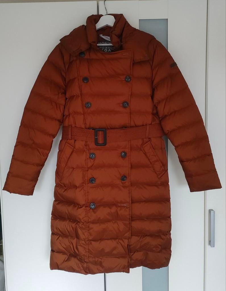 Roestbruine MOSCOW gewatteerde winterjas maat 42/44, Bruin, Verzenden, Maat 46/48 (XL) of groter, Nieuw