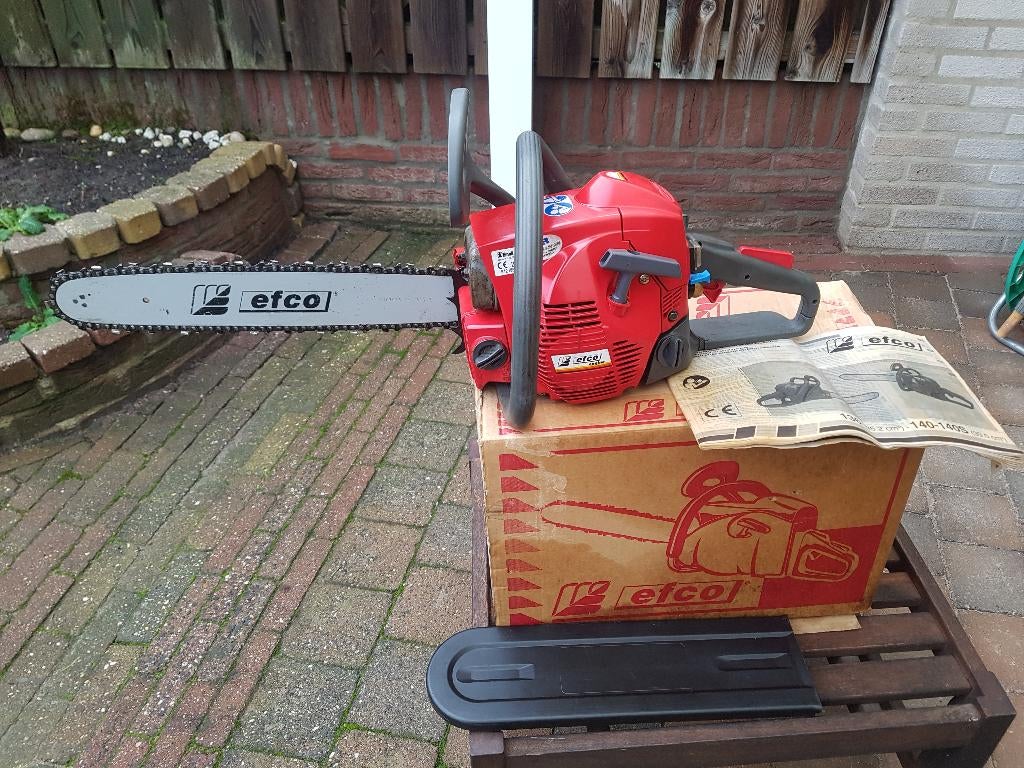 Efco 140s (ITALY) kettingzaag met 39cc motor en 40cm blad.., Ophalen of Verzenden, Nieuw