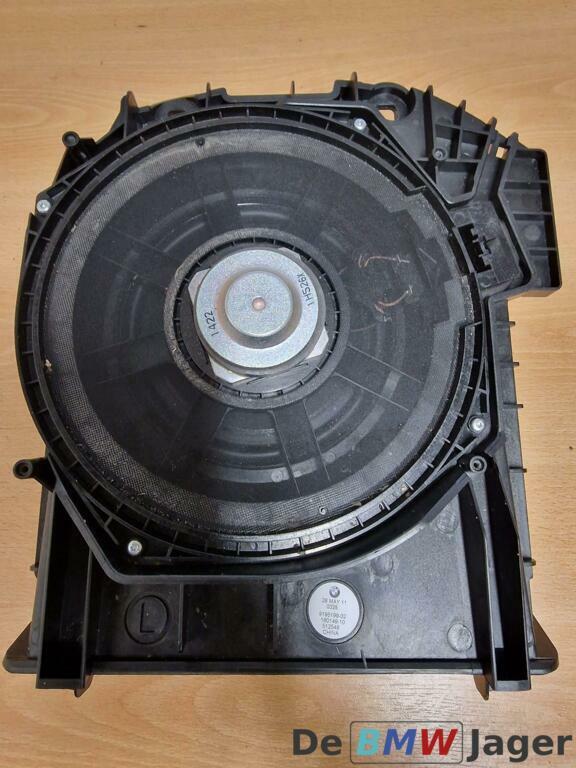 Centrale bas speaker links BMW 5-serie F11 F10 65139195199, Gebruikt, Ophalen of Verzenden, BMW, BMW