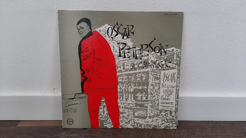 Oscar Peterson – Oscar Peterson At Carnegie LP, Japan, 1960 tot 1980, Gebruikt, Ophalen of Verzenden, 12 inch