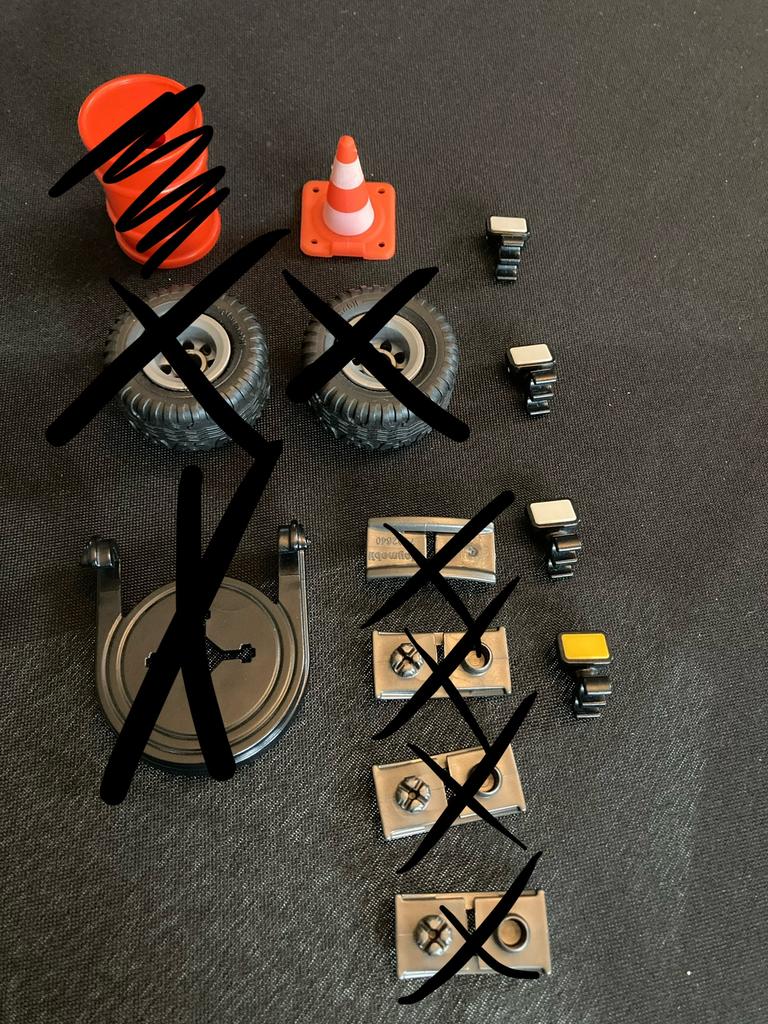 Playmobil pion, lamp ed…, Ophalen of Verzenden, Zo goed als nieuw