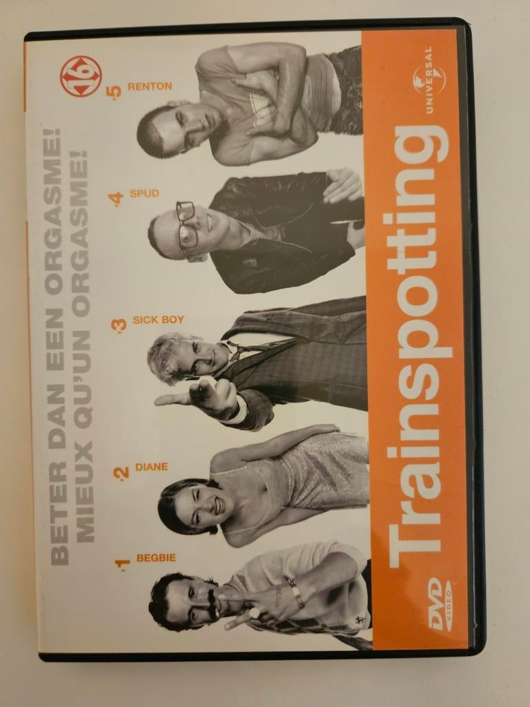 Trainspotting DVD, Vanaf 16 jaar, Ophalen of Verzenden, Zo goed als nieuw, Drama