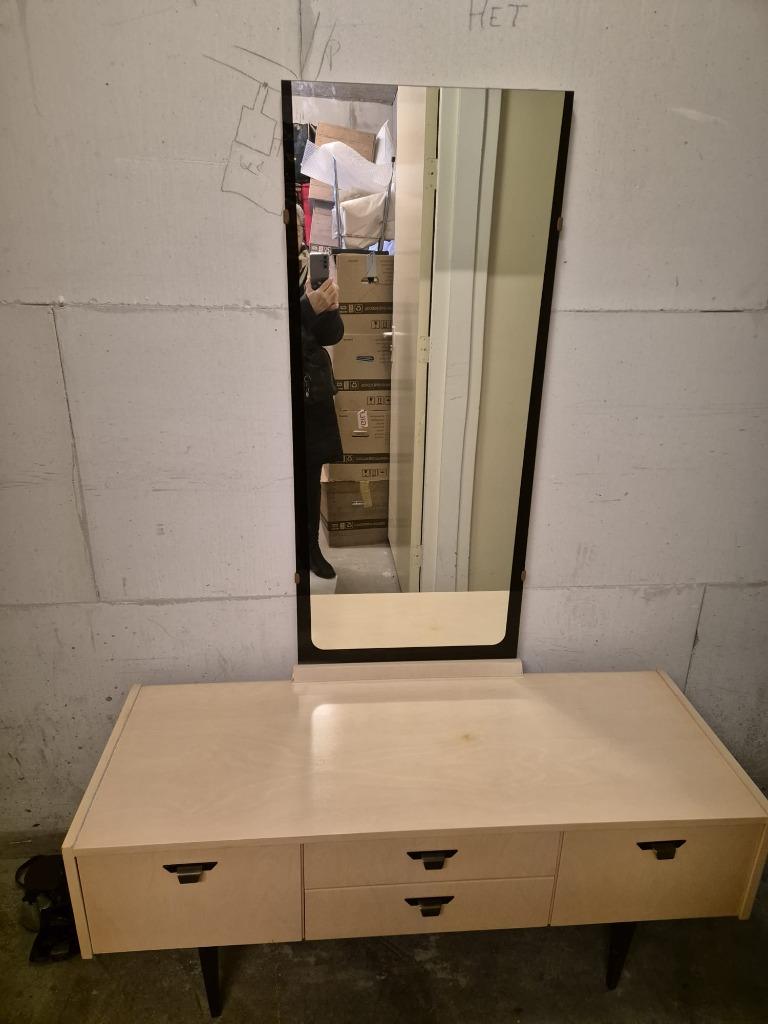 Kaptafel / nostalgie kaptafel, Huis en Inrichting, Tafels | Kaptafels, Ophalen, Overige materialen, Gebruikt, 100 tot 150 cm