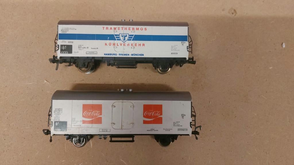 Fleischmann koelwagons, Gebruikt, Gelijkstroom, Fleischmann, Wagon