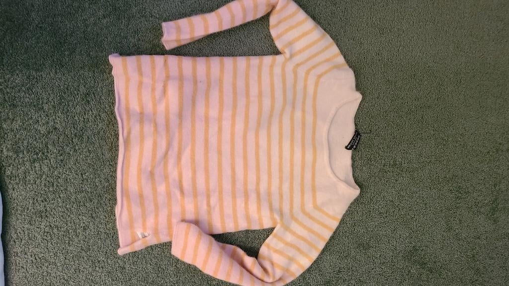 Cashmere trui, Maat 38/40 (M), Beige, Ophalen of Verzenden, Zo goed als nieuw