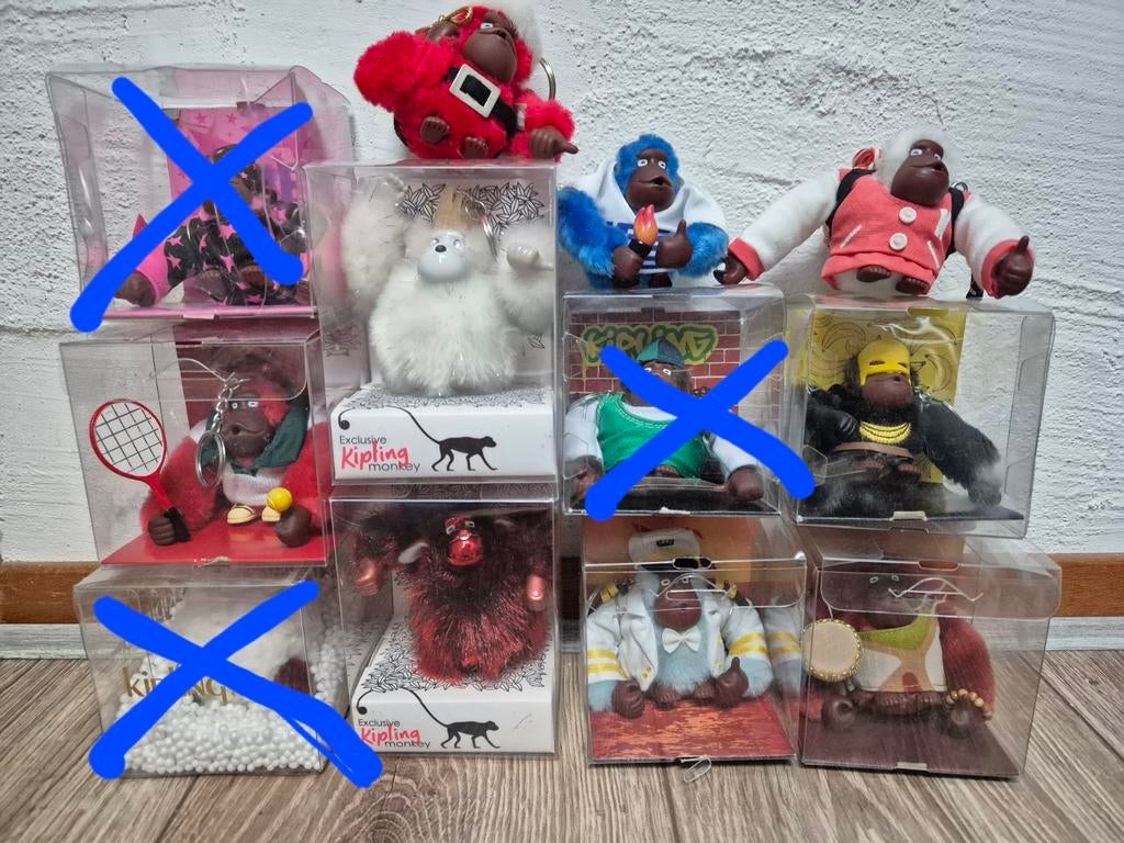 Kipling aapjes, Verzamelen, Ophalen of Verzenden, Nieuw, Knuffel of Figuurtje