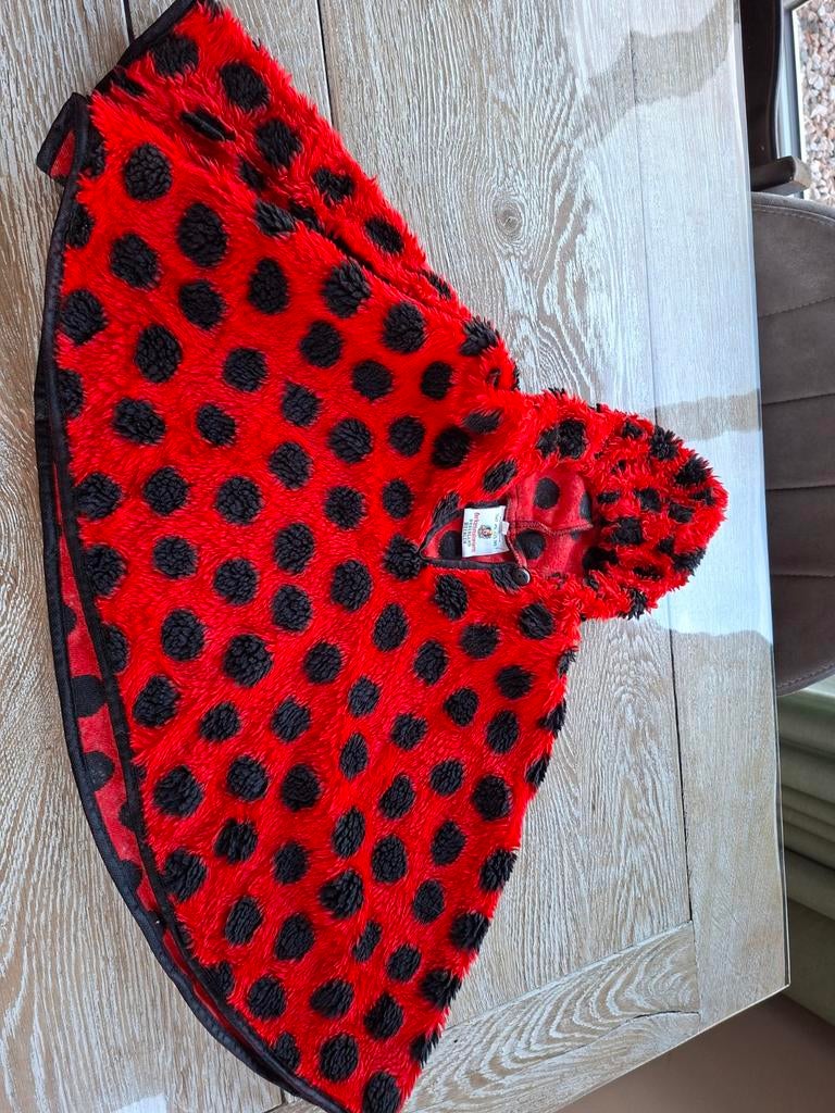 Lieveheerstbeestje cape, Ophalen of Verzenden, 104 of kleiner, Jongen of Meisje